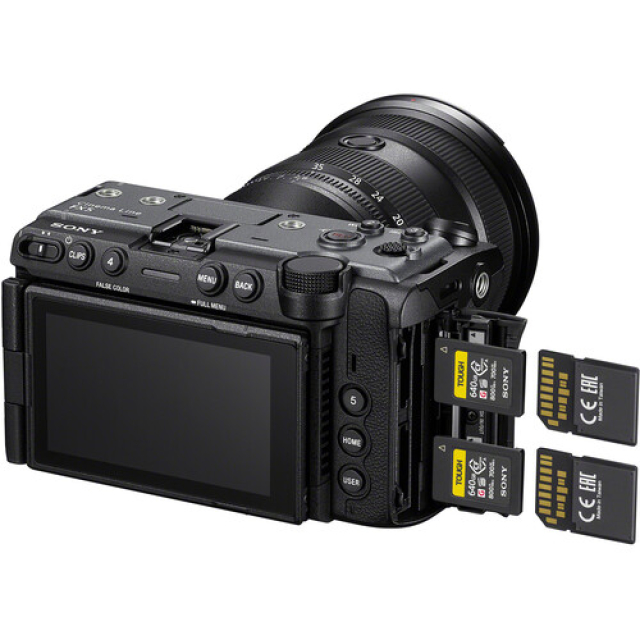 Sony Sony Alpha Cinema Line FX5 con impugnatura