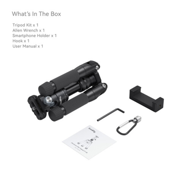 Smallrig SmallRig Aluminum Mini Tripod VT-20 4289