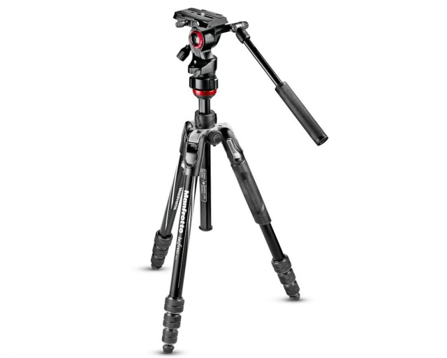  Noleggio Manfrotto MVKBFRL-LIVE Kit Befree Live Leva con Testa Fluida MVH400AH