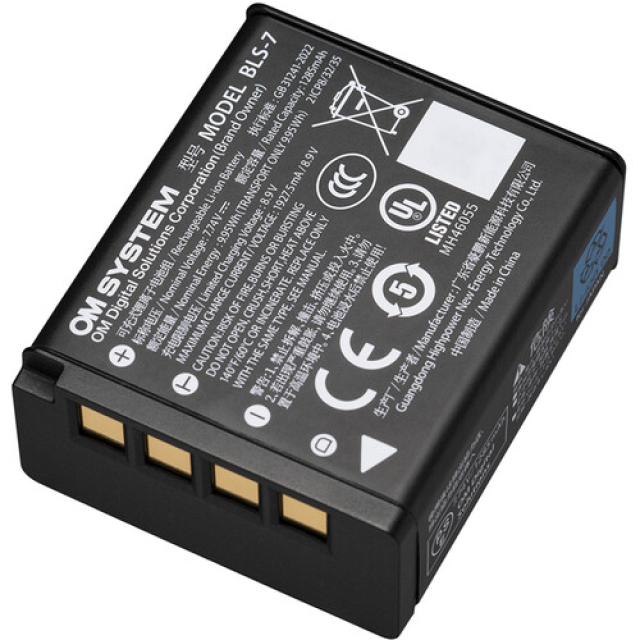 Om system olympus OM SYSTEM Li-ion Battery BLS-7