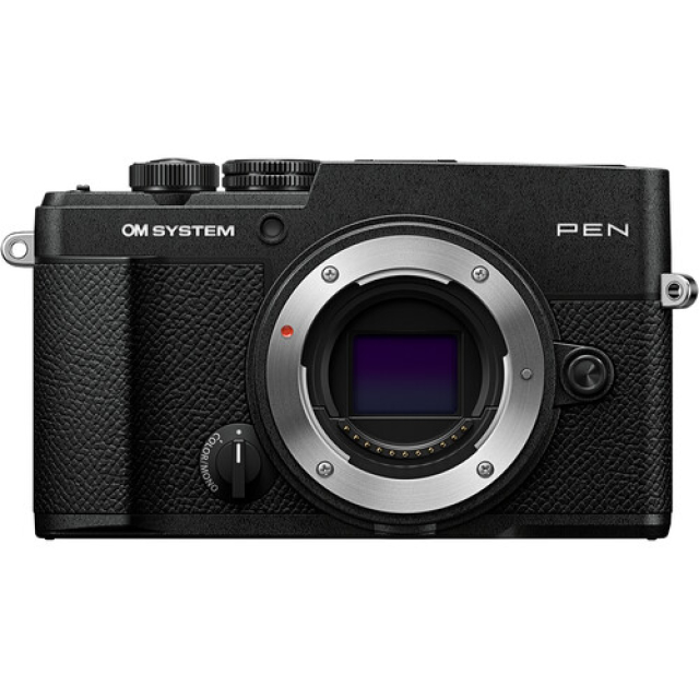 Om system olympus OM SYSTEM PEN Mirrorless Camera (Black)