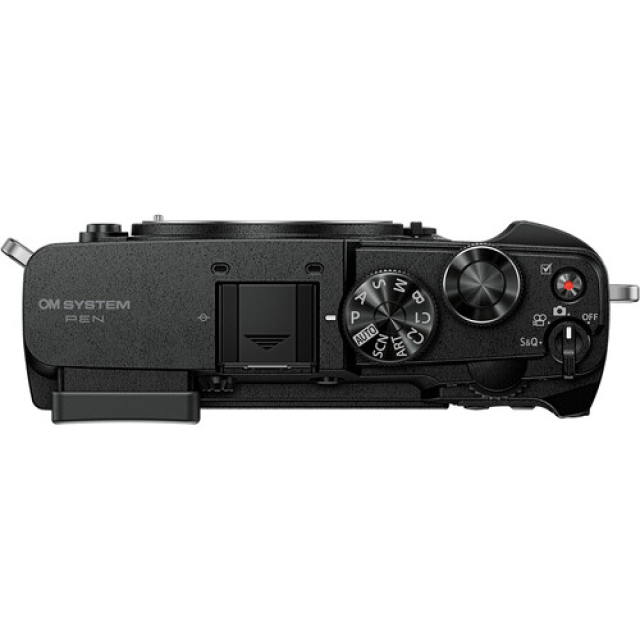 Om system olympus OM SYSTEM PEN Mirrorless Camera (Black)