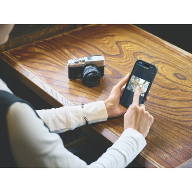 Om system olympus OM SYSTEM PEN Mirrorless Camera (Black)