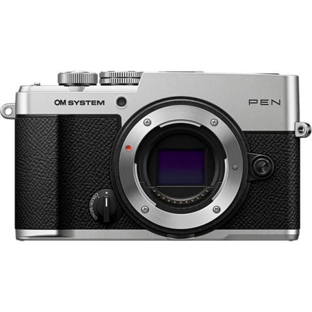 Om system olympus OM SYSTEM PEN Mirrorless Camera (Silver)
