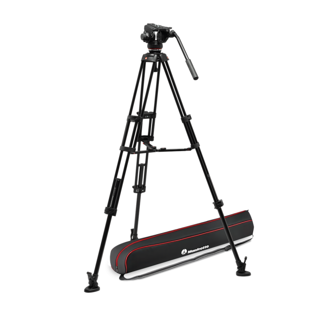 Manfrotto Manfrotto Kit 502X Twin Leg tripod Aluminium
