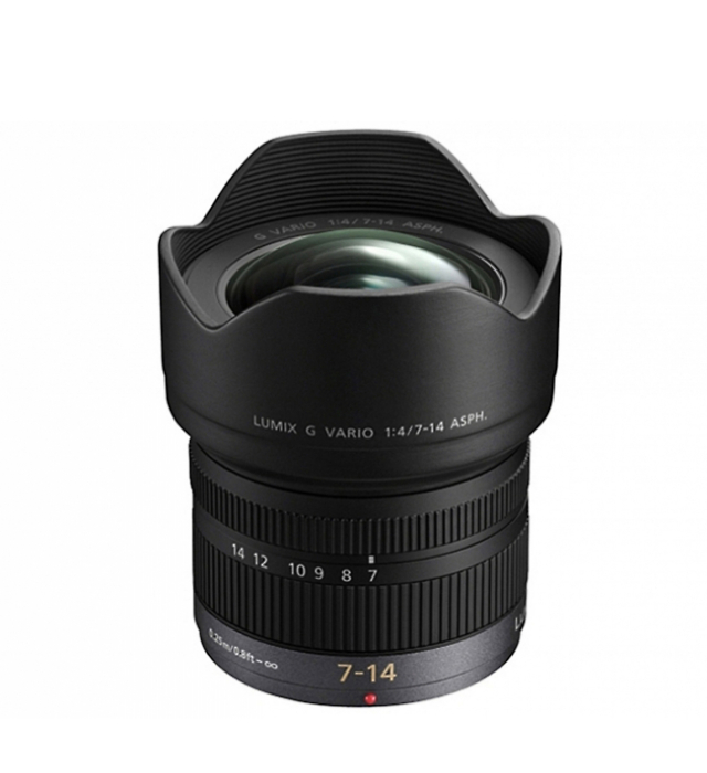 Panasonic lumix PANASONIC Ob. 7-14mm f/4 ASPH Gar. FOWA 4 Anni