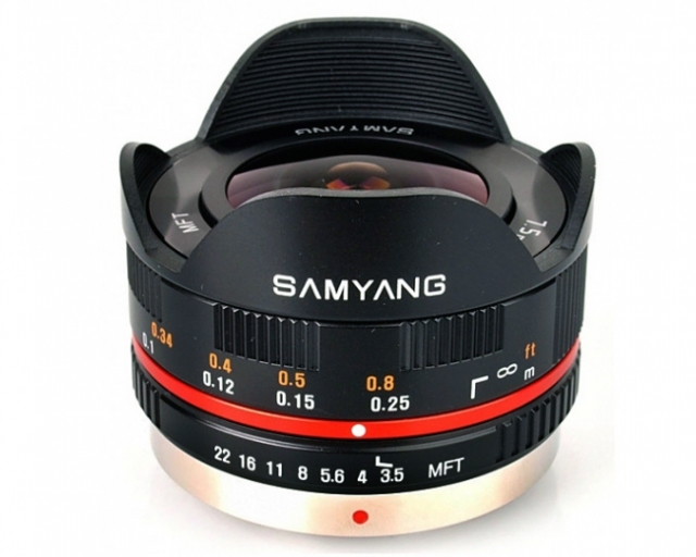 Samyang Samyang Ob. 7.5mm F 3.5 M4/3 Noir