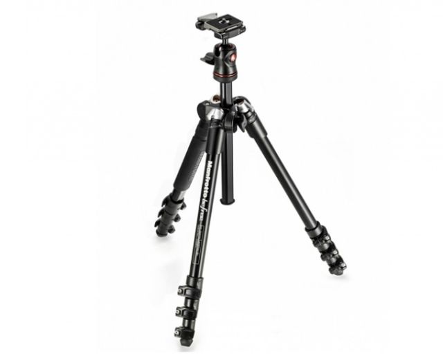 Manfrotto BEFREE BALL HEAD BLACK in bulk con custodia