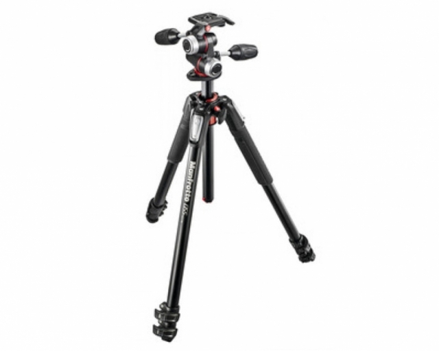 Manfrotto Manfrotto 055 XPRO 3 Alluminio Testa 3W MK055XPRO3-3W