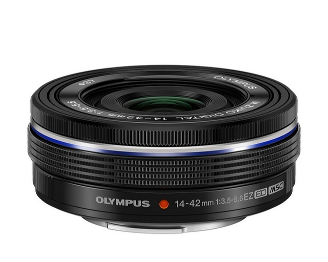Om system olympus OLYMPUS OB. 14-42mm f/3.5-5.6 EZ Black
