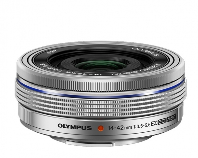 Om system olympus OLYMPUS OB. 14-42mm f/3.5-5.6 EZ Silver