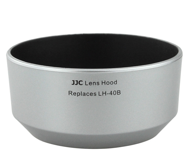 Jjc JJC - LH-J40B Silver per 45 1,8 olympus