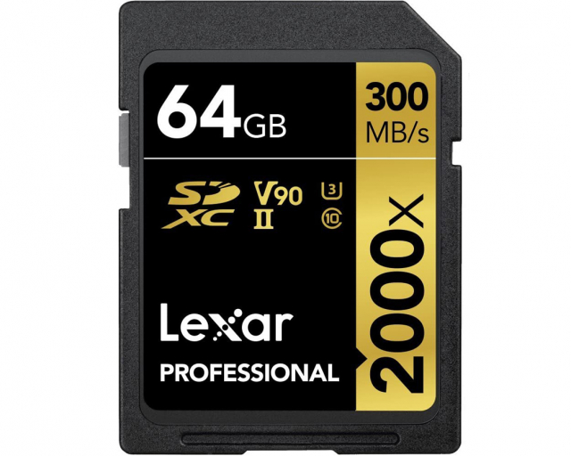 Lexar LEXAR 64 Go LEXAR PRO 2000X SDHC UHS-II