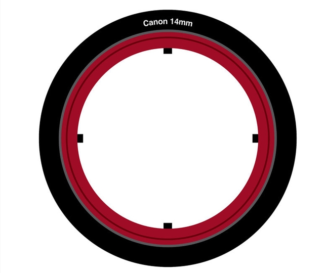 Lee filters LEE Filters - SW150 - AdaptorCanon 14mm lens