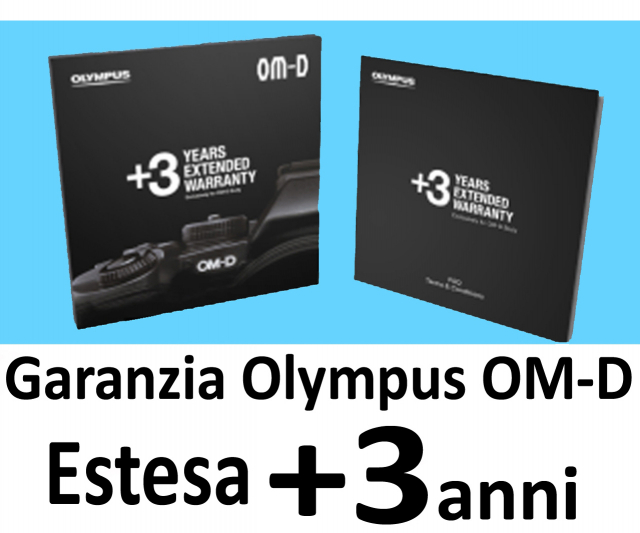 Om system olympus OLYMPUS  E-M1 GARANZIA ESTESA 
 3 YEW (3 ANNI)