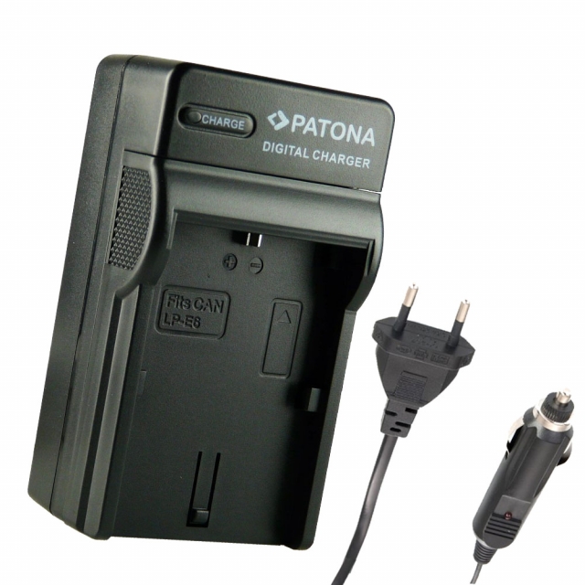 Patona Patona Caricabatteria 3in1 Canon LP-E6