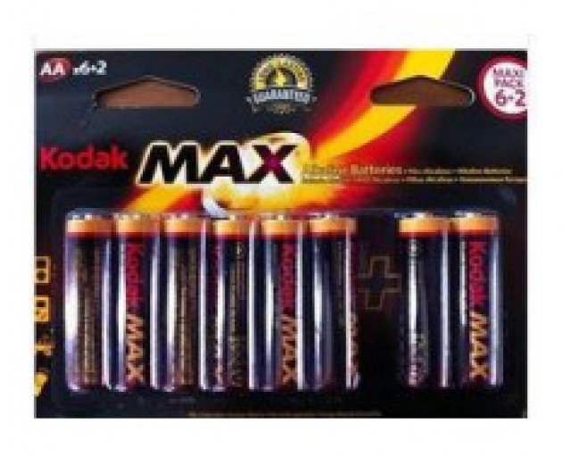 Kodak KODAK AA_6+2 MAX STILO BLISTER