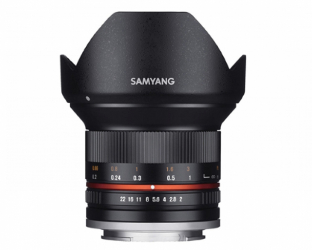 Samyang Samyang Ob. 12MM f/2 NCS CS per Sony E-mount Black