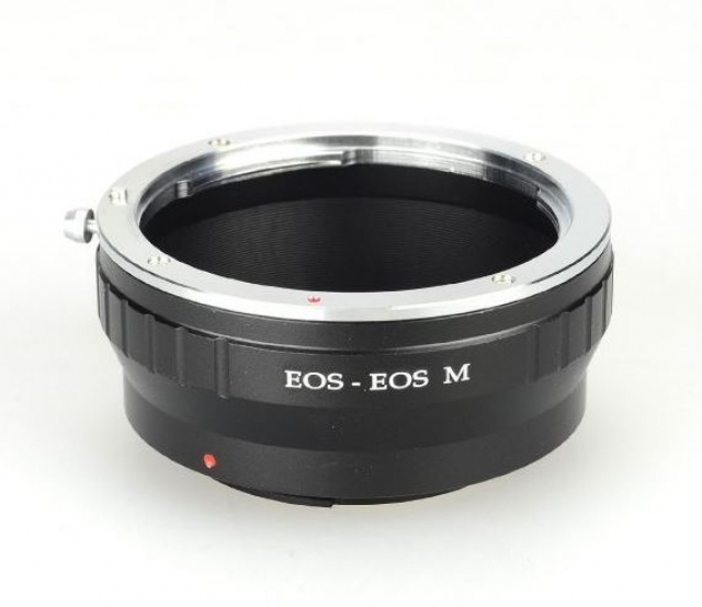 Commlite Adapter EOS-EOS M - Manual focus lens mount adapter