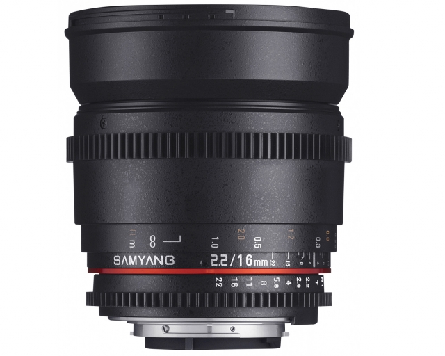 Samyang Samyang 16mm T2.2 VDSLR ED AS UMC CS II