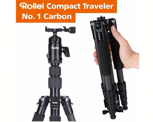 Rollei Rollei Compact Traveler No.1 Carbon Black