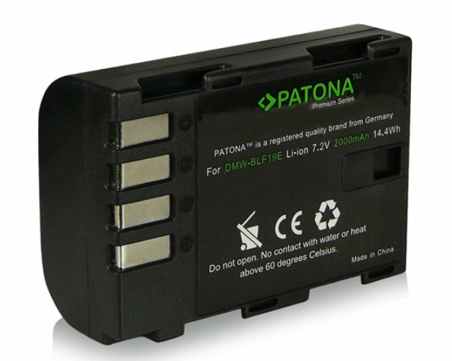 Patona Batteria Panasonic DMW-BLF19E di Patona Premium 2000mAh