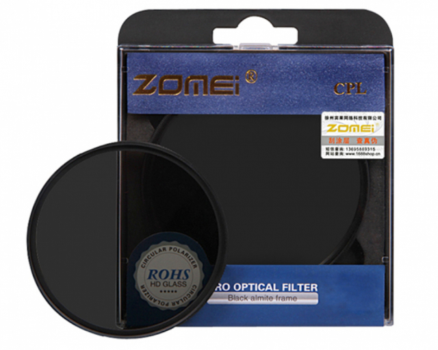 Zomei ZOMEI Filtro Polarizzatore Circolare 62 mm