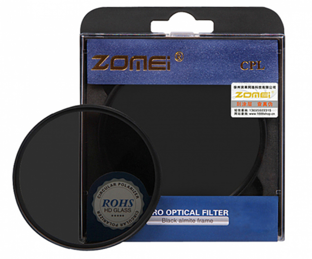 Zomei ZOMEI Filtro Polarizzatore Circolare 72 mm