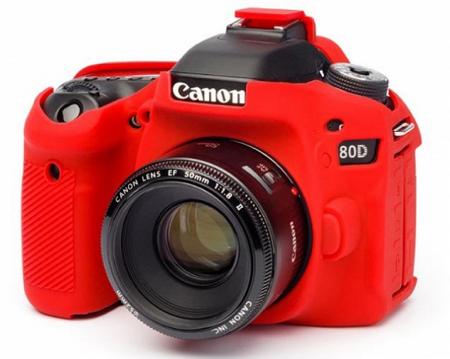 Easycover Easycover - for Canon 80D Rossa