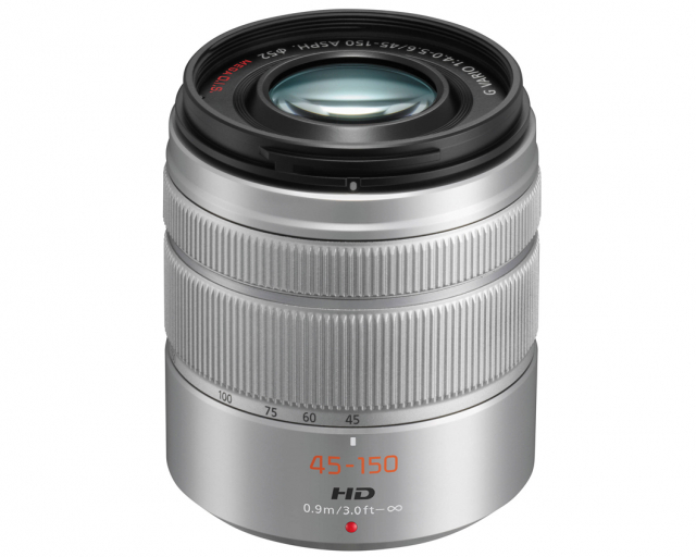 Panasonic lumix PANASONIC Ob. 45-150  mm f 3,5-5,6 Silver  Gar. Fowa 4 Anni