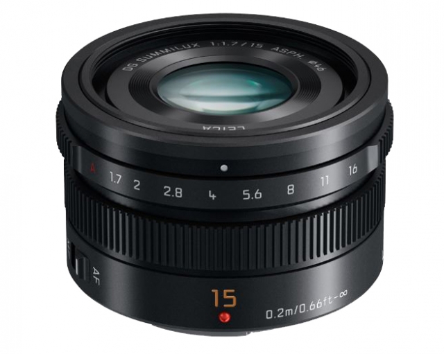 Panasonic lumix Panasonic Leica DG Summilux Ob. 15mm f/1,7 Black Gar. Fowa 4 anni