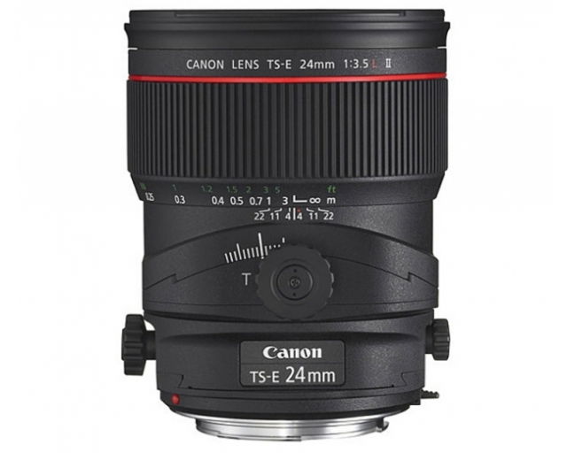  CANON Ob.TS-E24MM f/3,5 L II -Noleggio