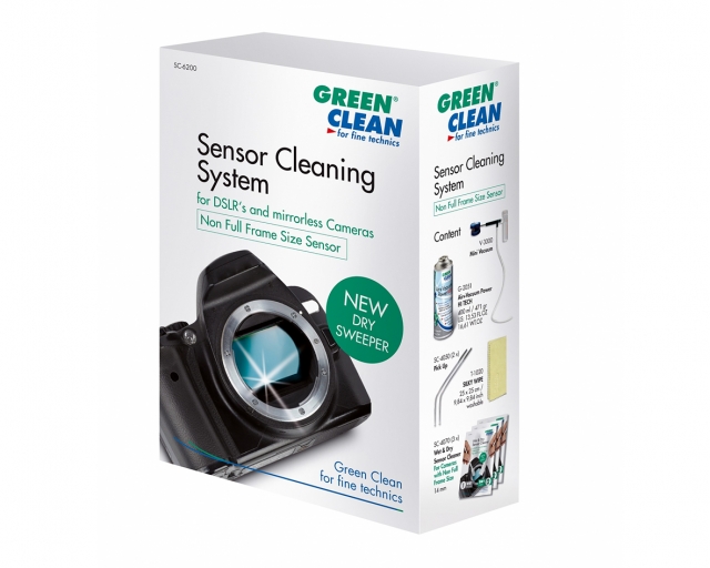 Green clean Kit professionnel Green Clean pour capteurs de petite taille pour balayeuse à sec