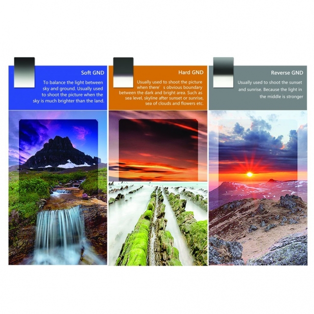 Nisi Nisi - Filtre gradué GND 1,2 soft (16) 100x150 mm IR