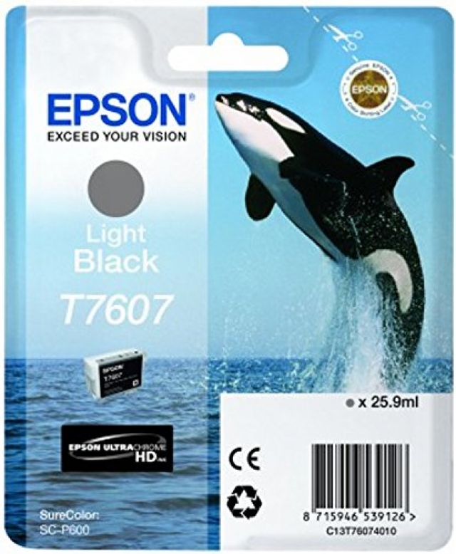 EPSON Cartouche EPSON T7607 noir clair P600