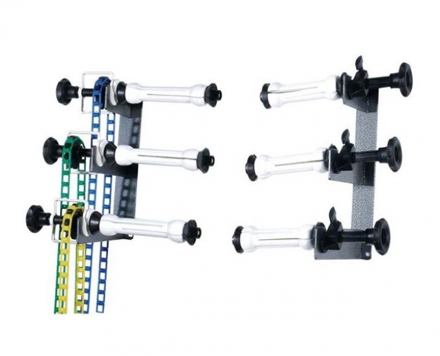 F-system F-System - Supporto a muro per 3 fondali