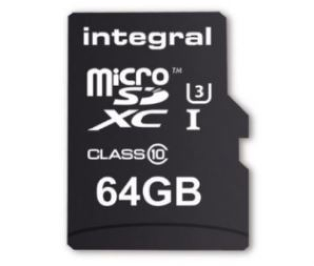 Integral Integral MicroSDXC U3 64GB - Noleggio