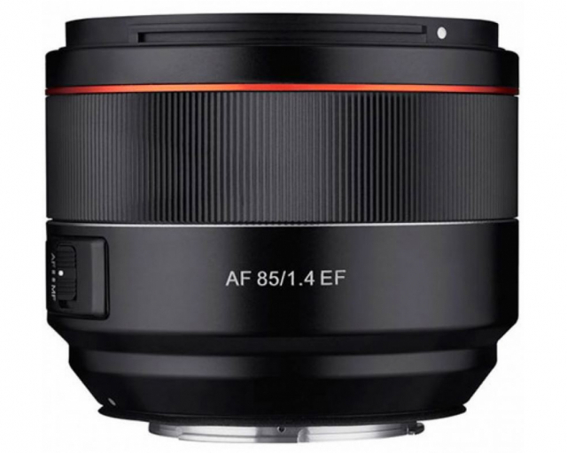 Samyang Samyang Ob. 85mm AF F/1,4 EF per Canon