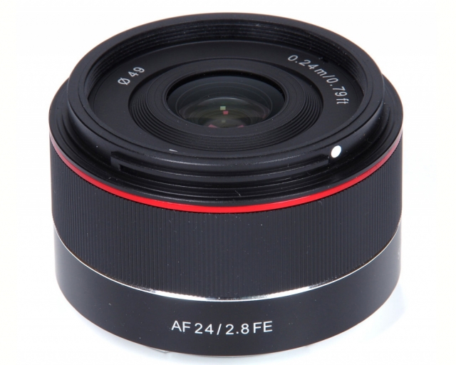 Samyang Samyang OB. AF 24mm F/2,8 FE per Sony E-mount - Noleggio -