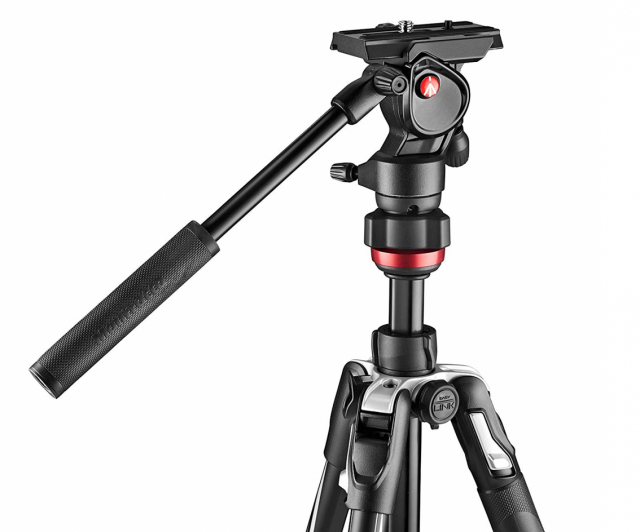 Manfrotto Manfrotto MVKBFRTC-LIVE Befree Live Advanced Twist con Testa Fluida MVH400AH in Carbonio