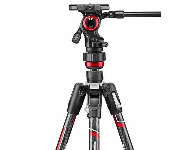 Manfrotto Manfrotto MVKBFRTC-LIVE Befree Live Advanced Twist con Testa Fluida MVH400AH in Carbonio