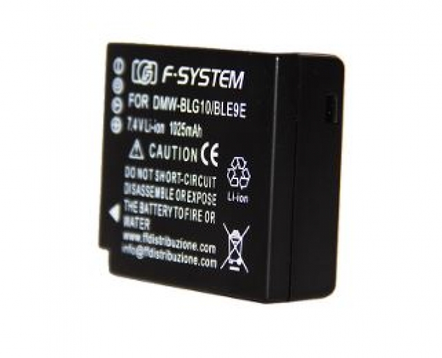 F-system F-System batteria Panasonic DMW-BLG10 1025mAh