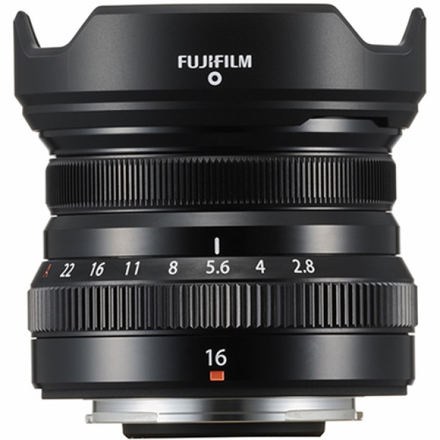 Fujifilm Fujifilm Fuji Fujinon ob. XF 16mm F2.8 R WR Black
