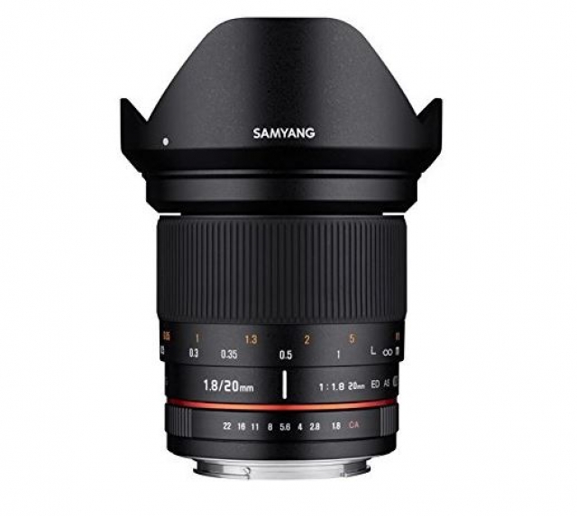 Samyang Samyang Ob. 20mm F/1.8 Sony E Full Frame