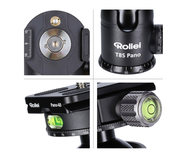 Rollei Rollei Testa T8S tête panoramique arca swiss