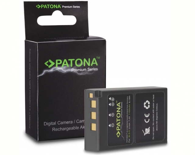 Patona Batteria Patona BLS-5 Premium (x Olympus)