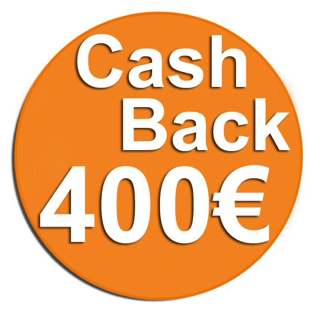  Cash Back Sony 400