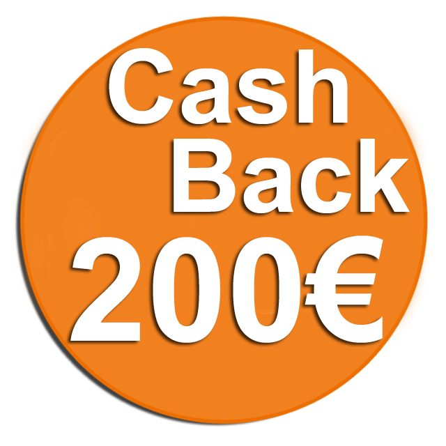  Cash Back Sony 200