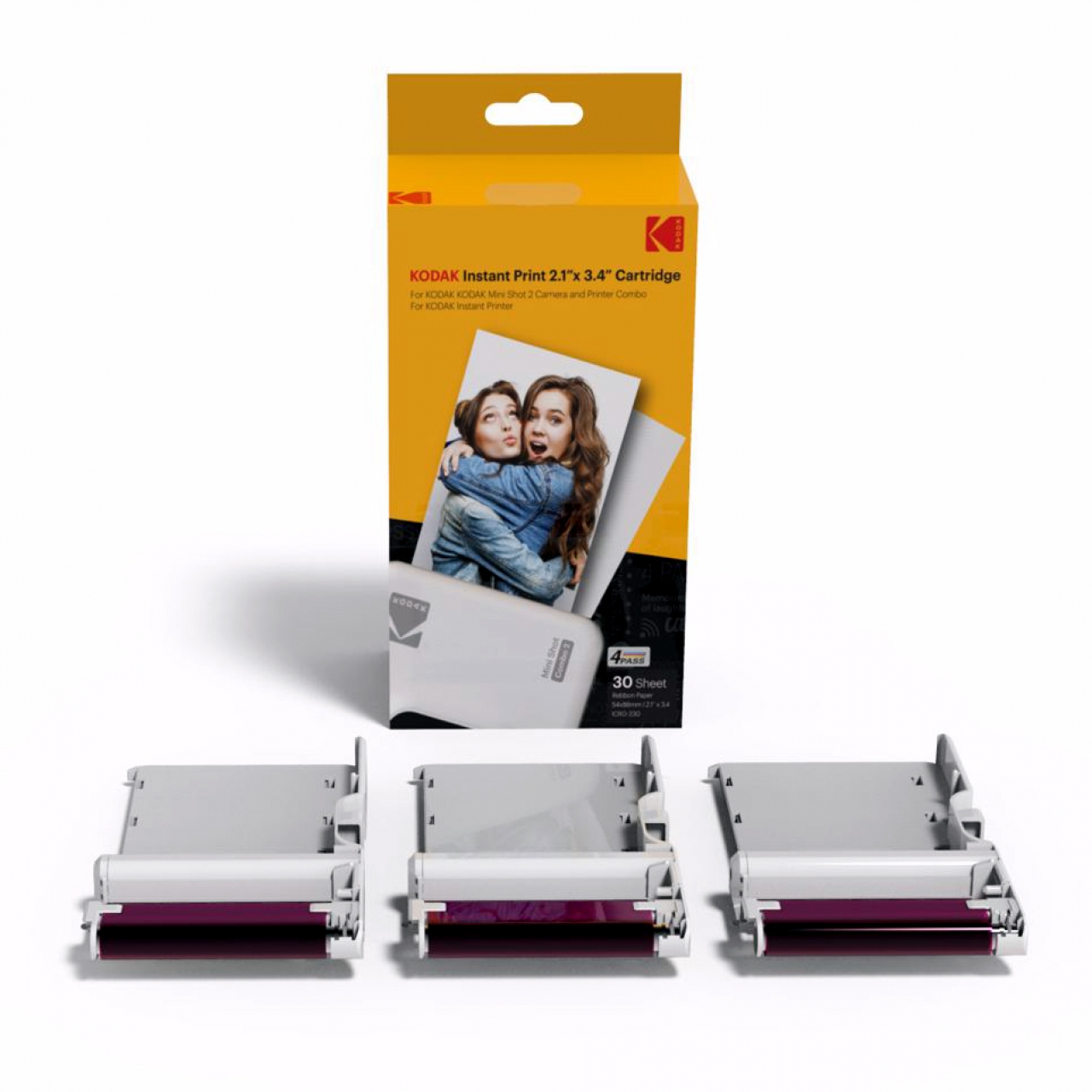 Kodak 30 cartouches photo pour C300/C300R (3"X3")