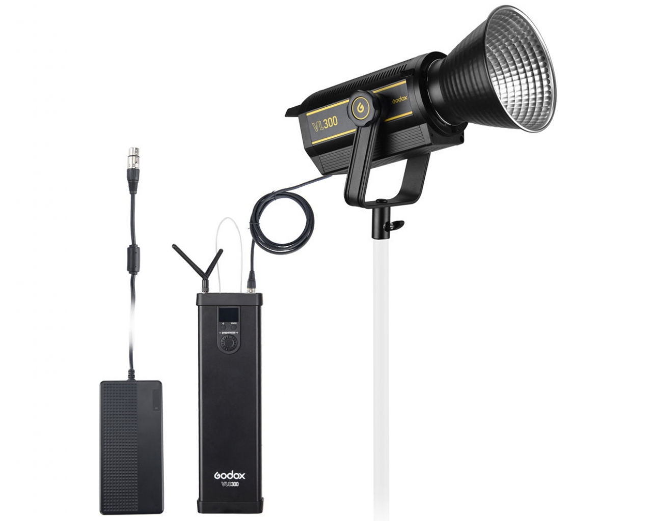 Godox Godox  VL-300 Illuminatore LED (funziona a rete - Batt. opz.)